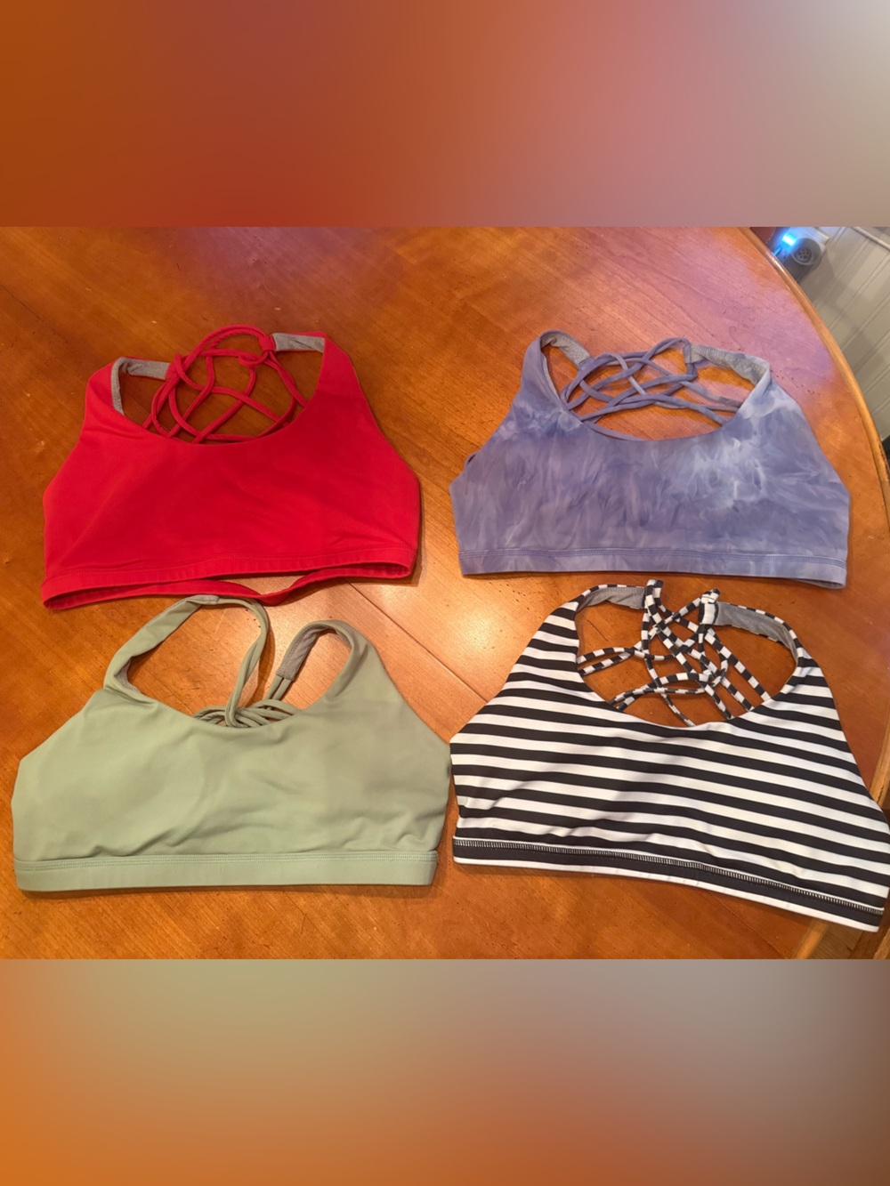 Set of 4 Born Primitive Sports Bras